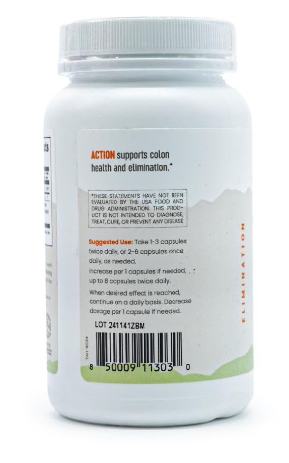 Tahua Action Herbal Supplement for Colon Health Capsule 240