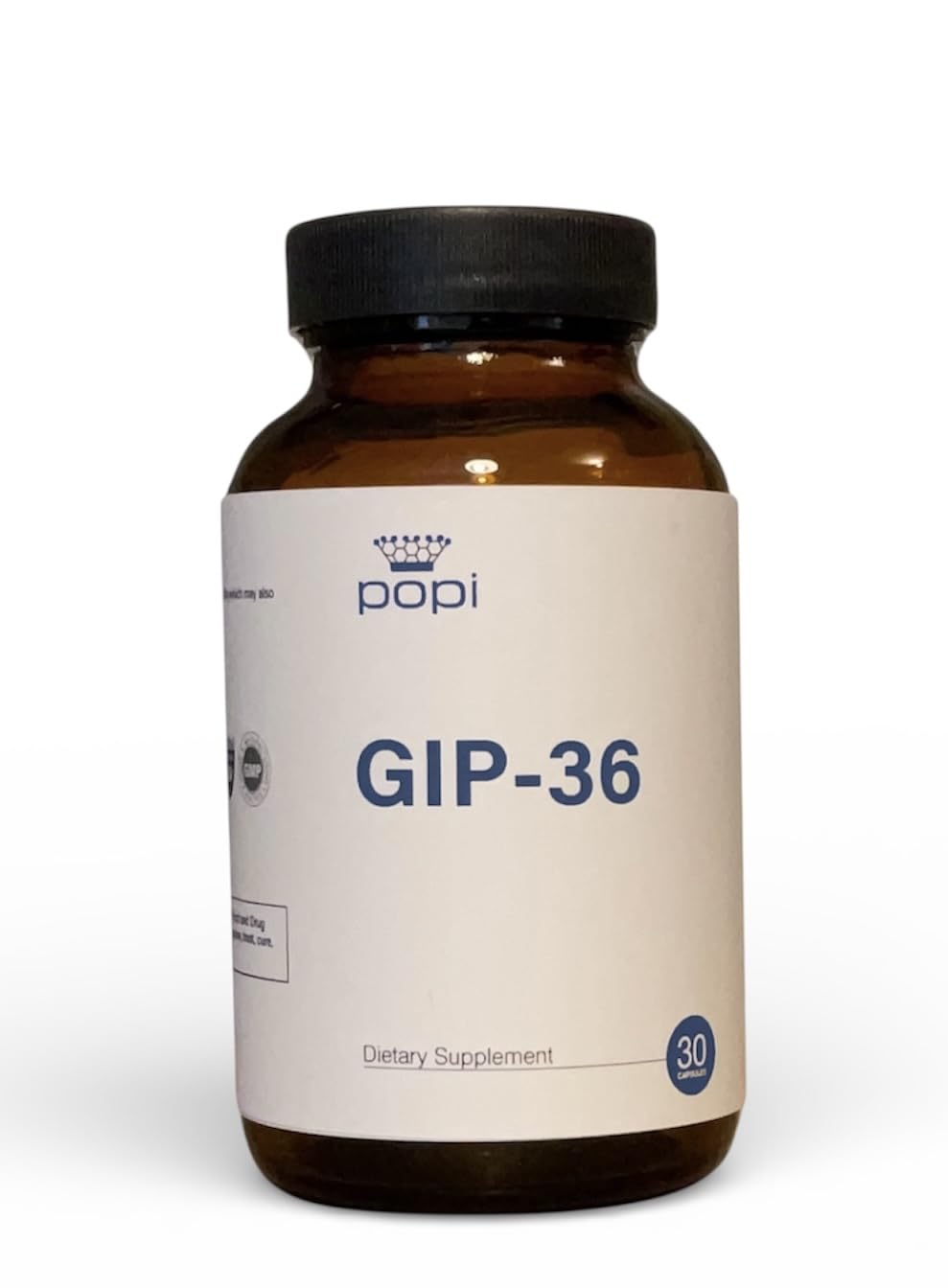 Prince of Peptides, Inc Gip-36 Daily General Wellness Dietary Supplement with Capsaicin 30 Capsules