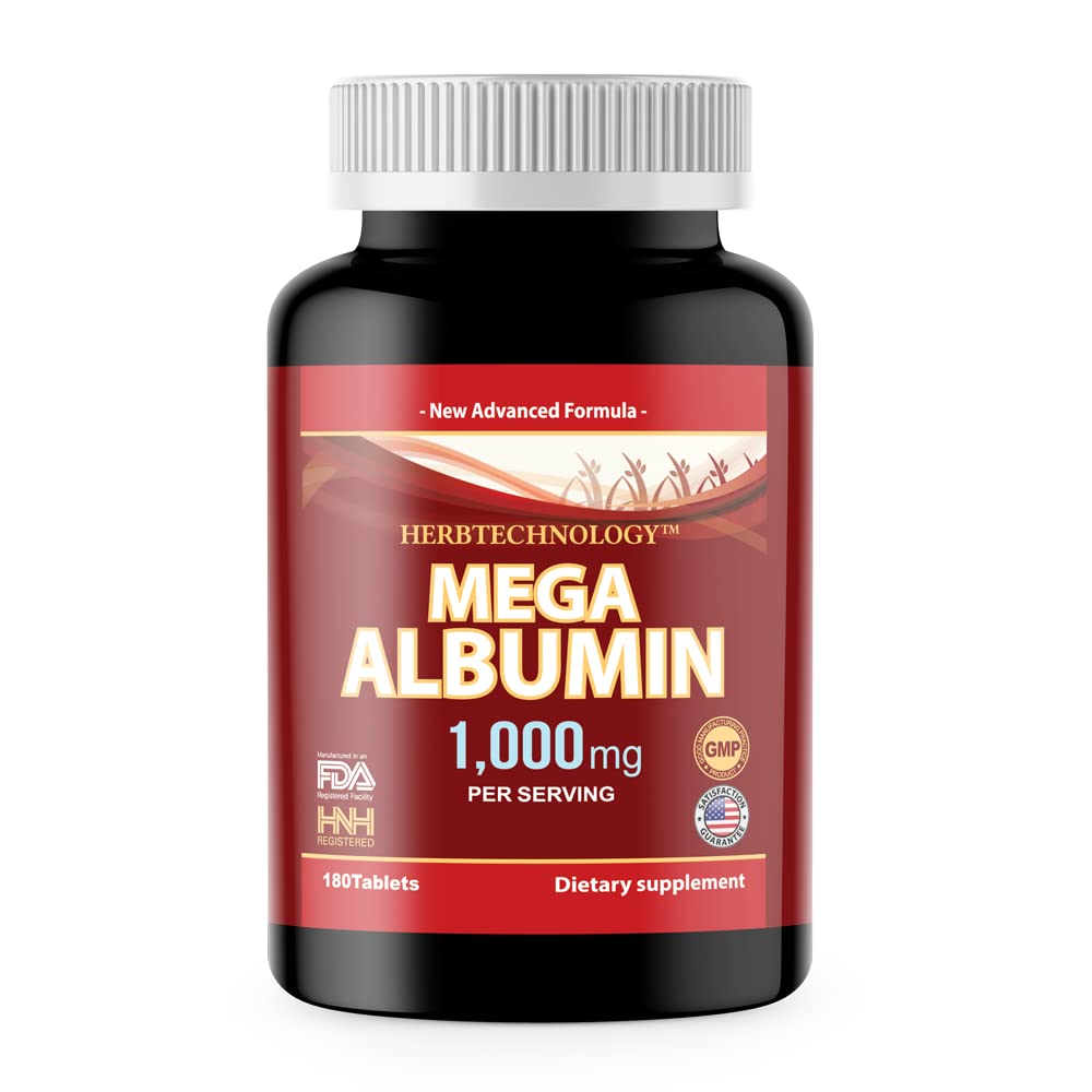 Dr.K&C Mega Albumin Protein Supplement 1000mg Tablet 180 Tablets