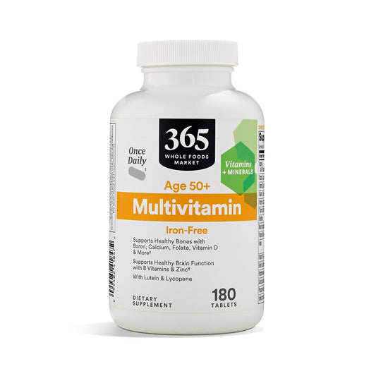 365 by Whole Foods Market Mature Adult Once Daily Multi Tablet 180 Count