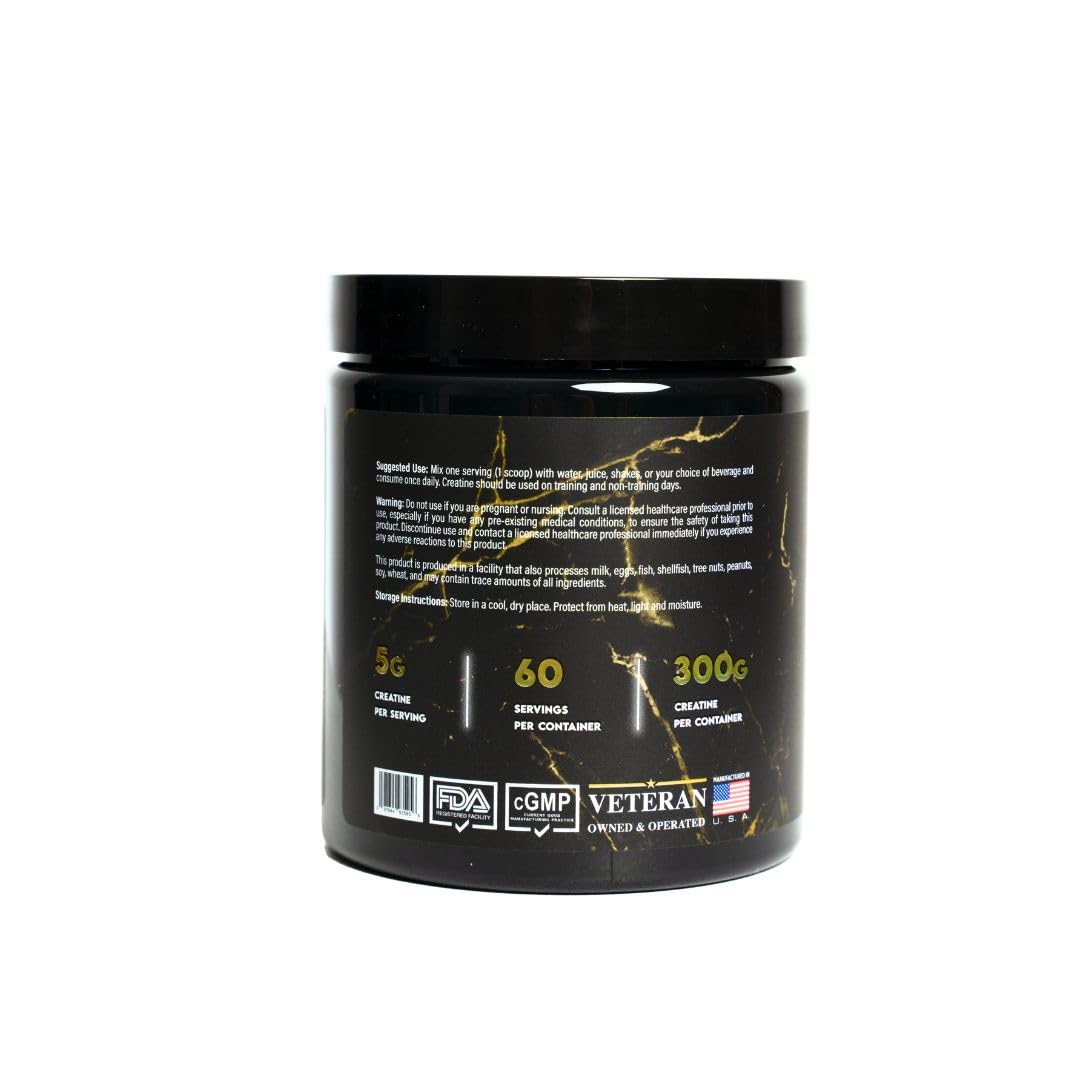 Historic Creatine Micronized Creatine Monohydrate Powder, 10.6 oz