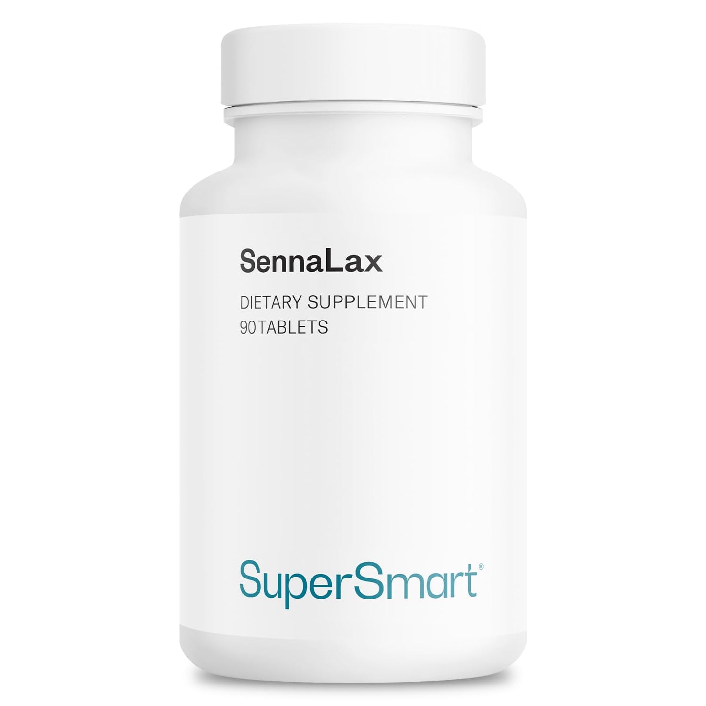 Supersmart SennaLax Advanced Formula Senna Leaf Extract Supplement with Magnesium Citrate, 90 Tablets