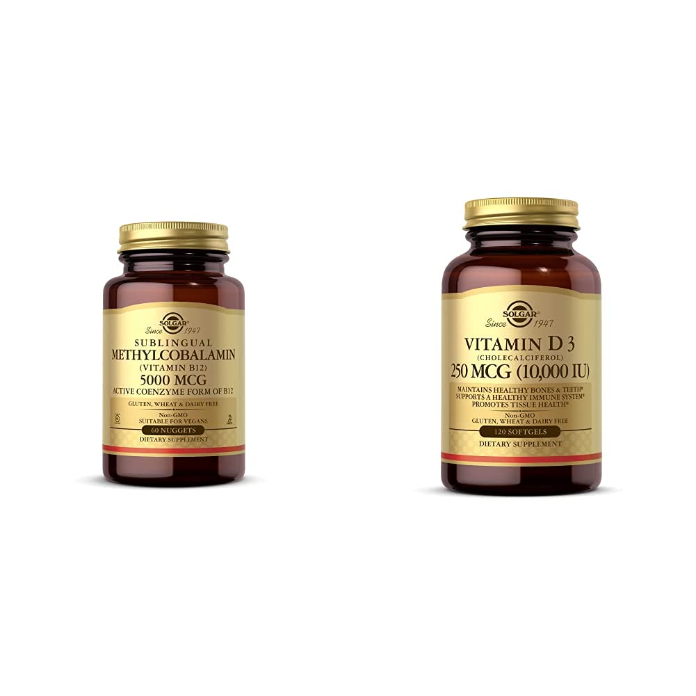Solgar Methylcobalamin (Vitamin B12) 5000 mcg Softgels 120