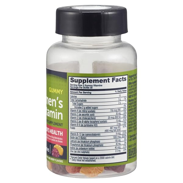 Kasa Style Meijer Women's Multivitamin Gummies Chewable 60 Count