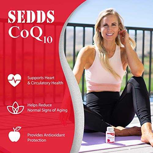 SEDDS CoQ10 Ubiquinol Cardiovascular Health Supplement Softgel 60
