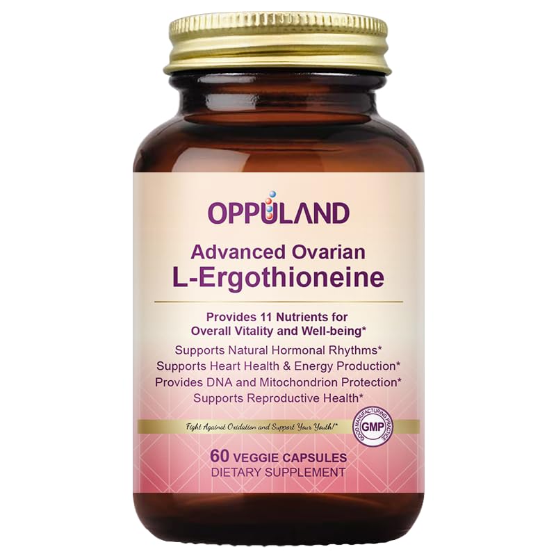 oppuland L-Ergothioneine Supplement for Women Capsule 60 Count