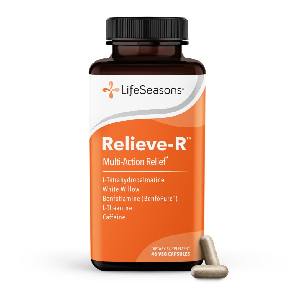 LifeSeasons Nerve Relieve-R Nerve Support Supplement Capsules, 90 Count