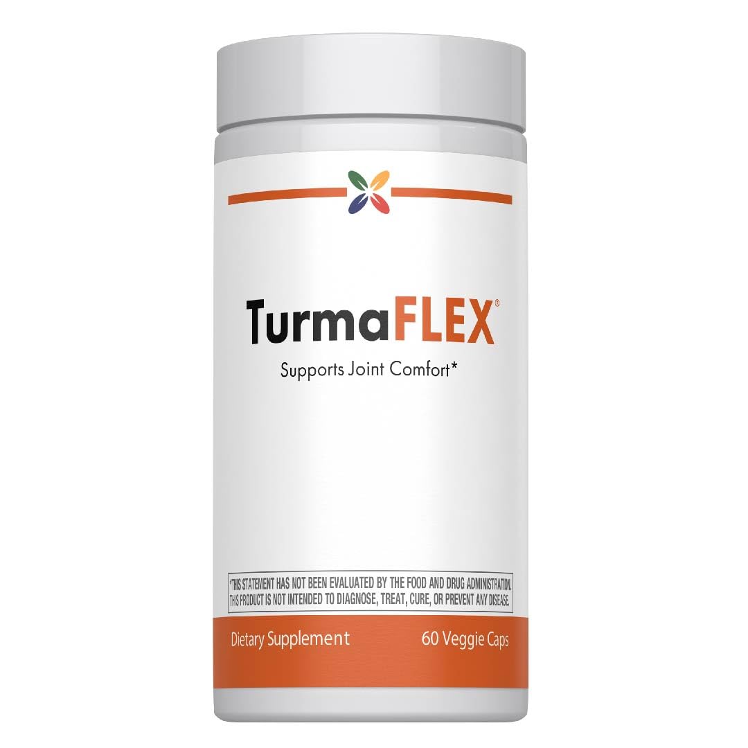 Stop Aging Now TurmaFlex Turmeric Curcumin Supplement 60 Capsules