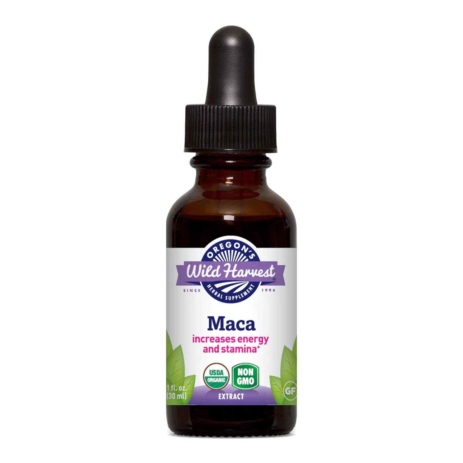 Oregon's Wild Harvest 1:3 Organic Maca Root Extract Capsule 1