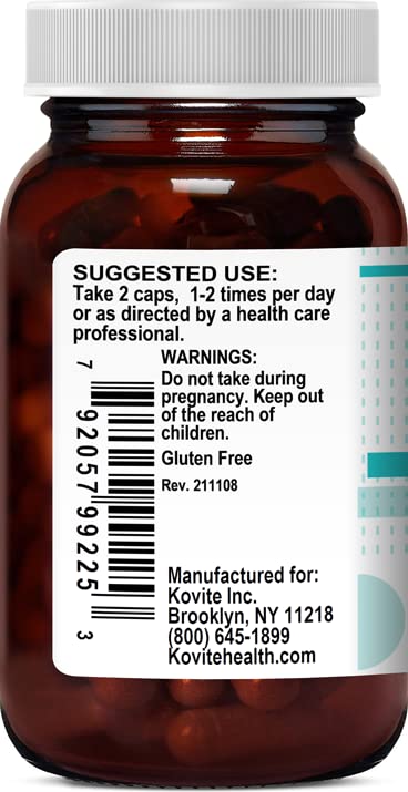 Kovite Organic Cinnamon 1000 mg Capsules, 90 Count