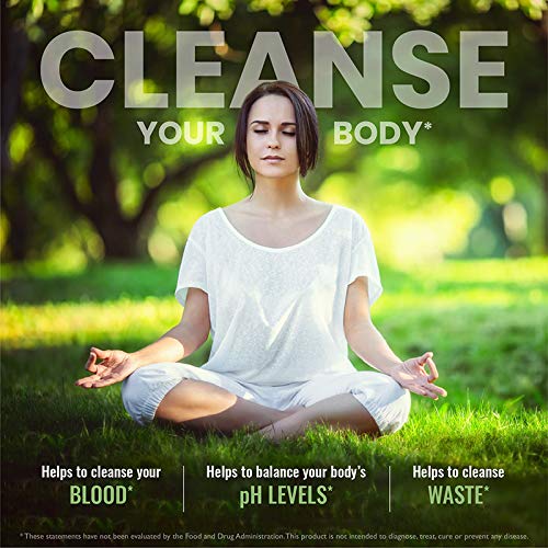 Dherbs Detox Formula Supplement, Herbal Body Cleanse with Dandelion Root 100 Capsules