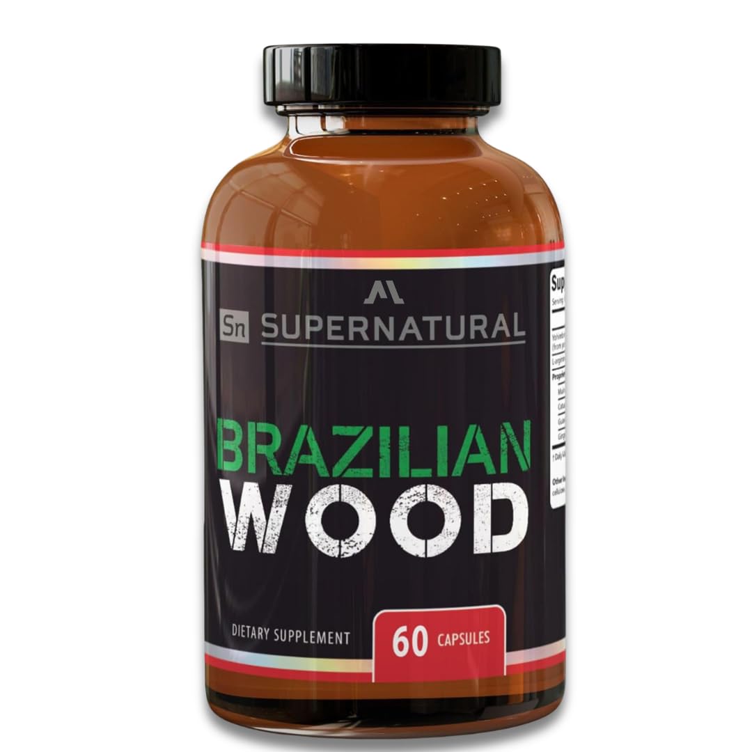 Mysurty Brazilian Wood Advance Support Formula Supplement for Men Capsules 60 Count