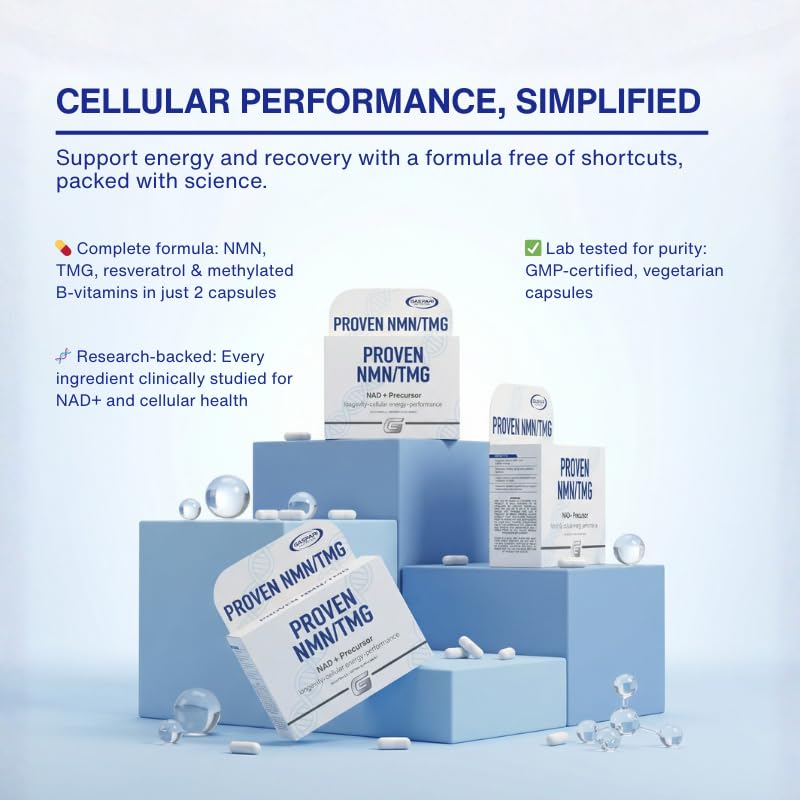Gaspari Nutrition Proven NMN & TMG Supplement Powder 5