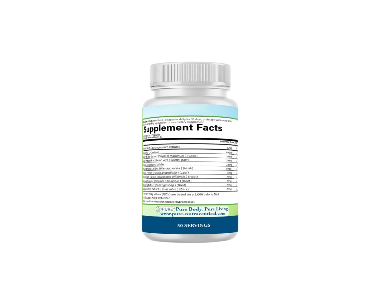 PURE Cardio+ Nitric Oxide Heart & Circulation Support Powder 13.18 Ounce