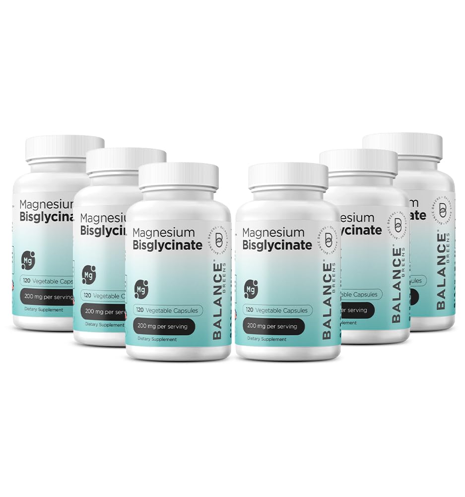 Balancebreens Magnesium Glycinate 200mg Capsules, 720 Count