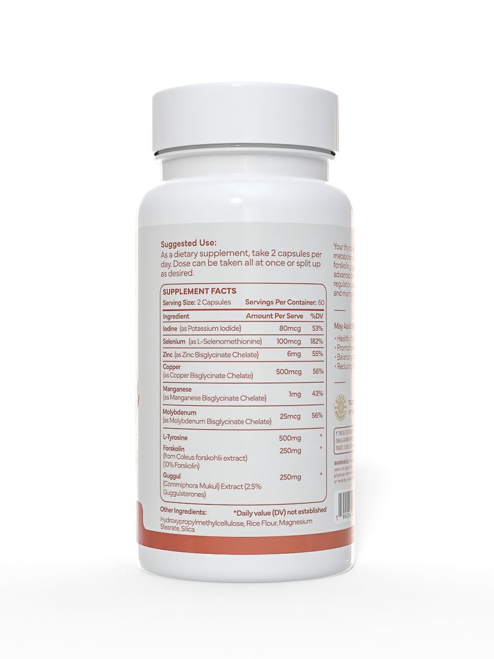 Solva Thyroid Support Capsule 60 Count
