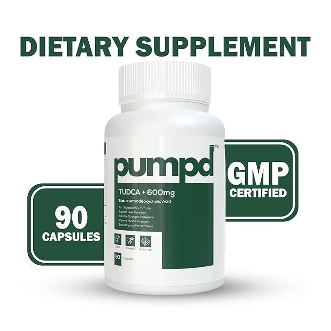 Generic Tudca 600mg Liver Detox Supplement 90 Capsules