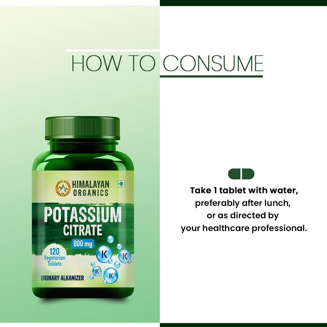 Generic Potassium Citrate 800mg Tablets, 240 Tablets