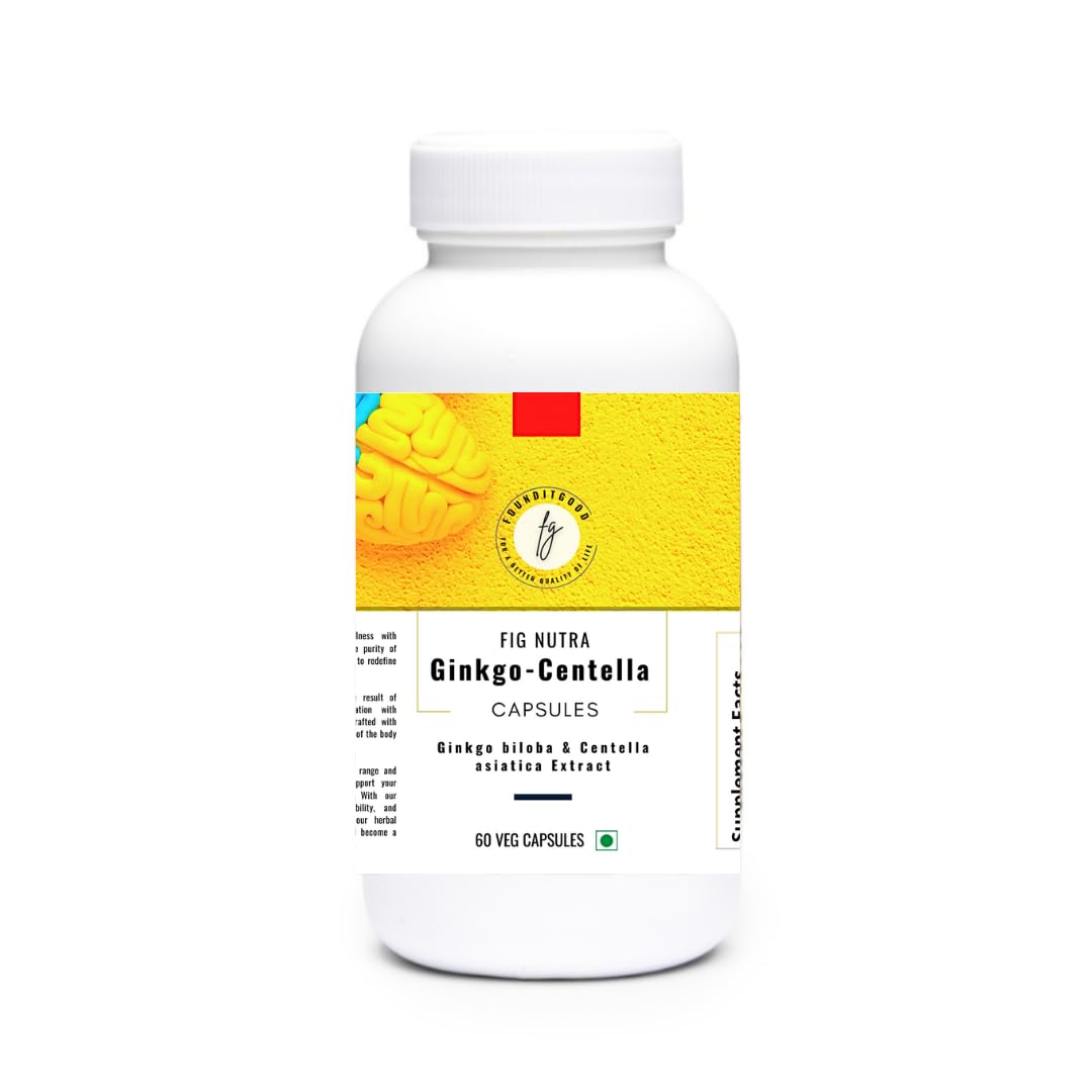 FounditGood Ginkgo-Centella 60 Capsules