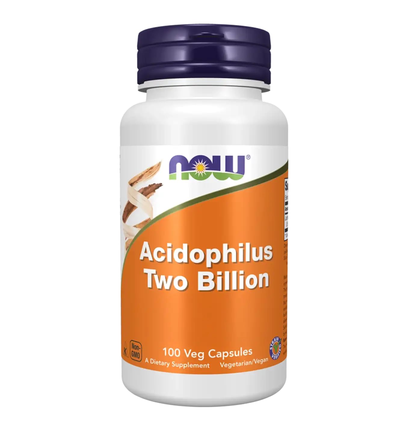 NOW Foods Acidophilus Two Billion Capsules, 100 Count