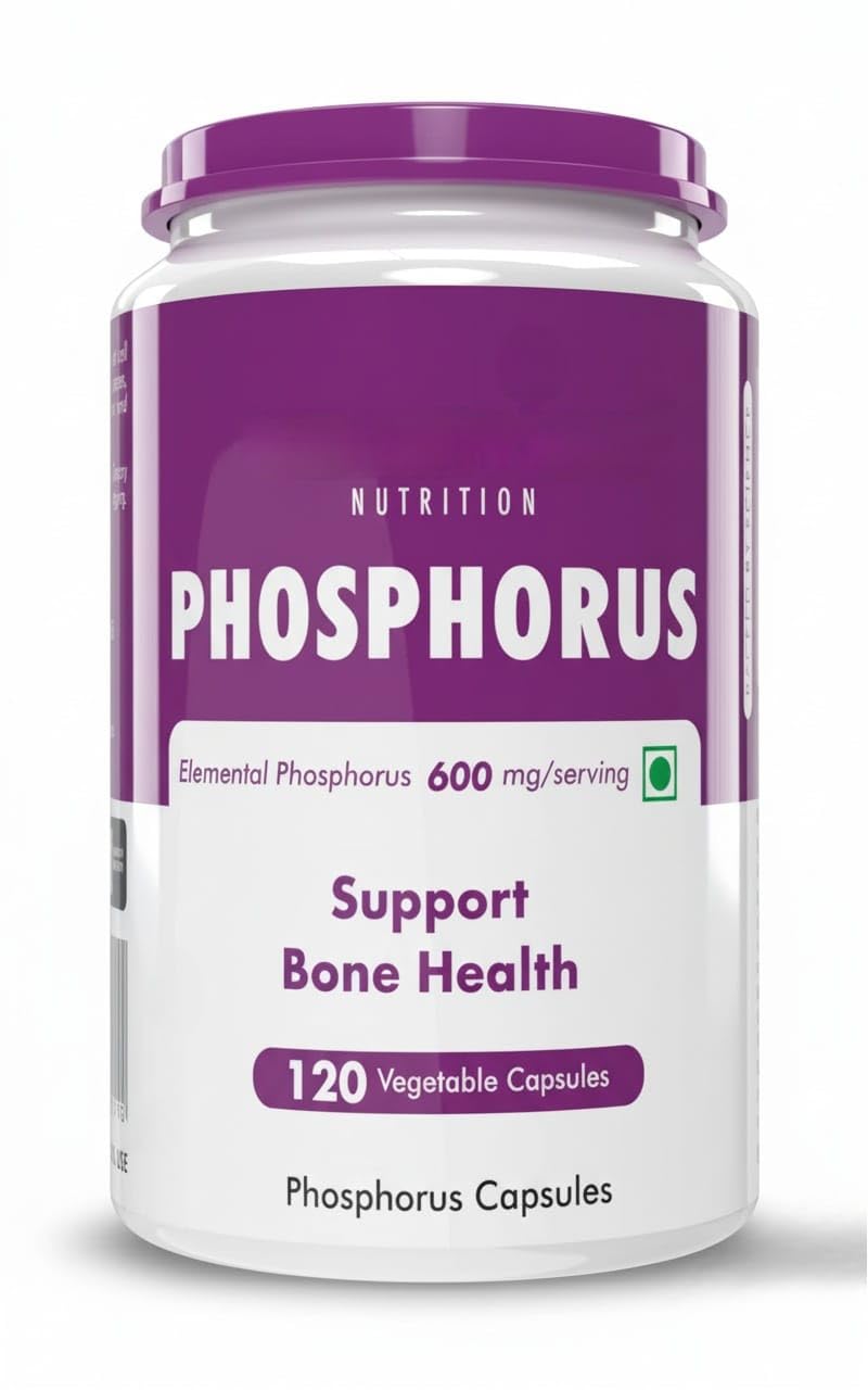 Generic Nutrition Phosphorus - Support Bone Health Capsule 120 Count