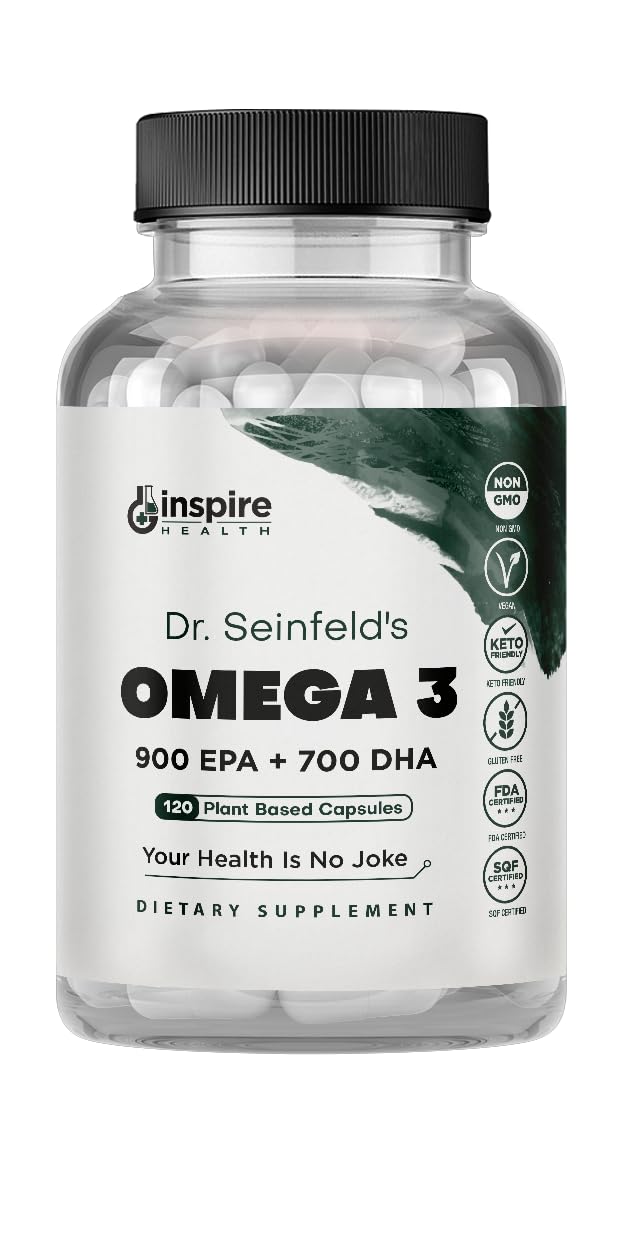 GINSPIRE NUTRITION Vegan Omega-3 120 Capsules