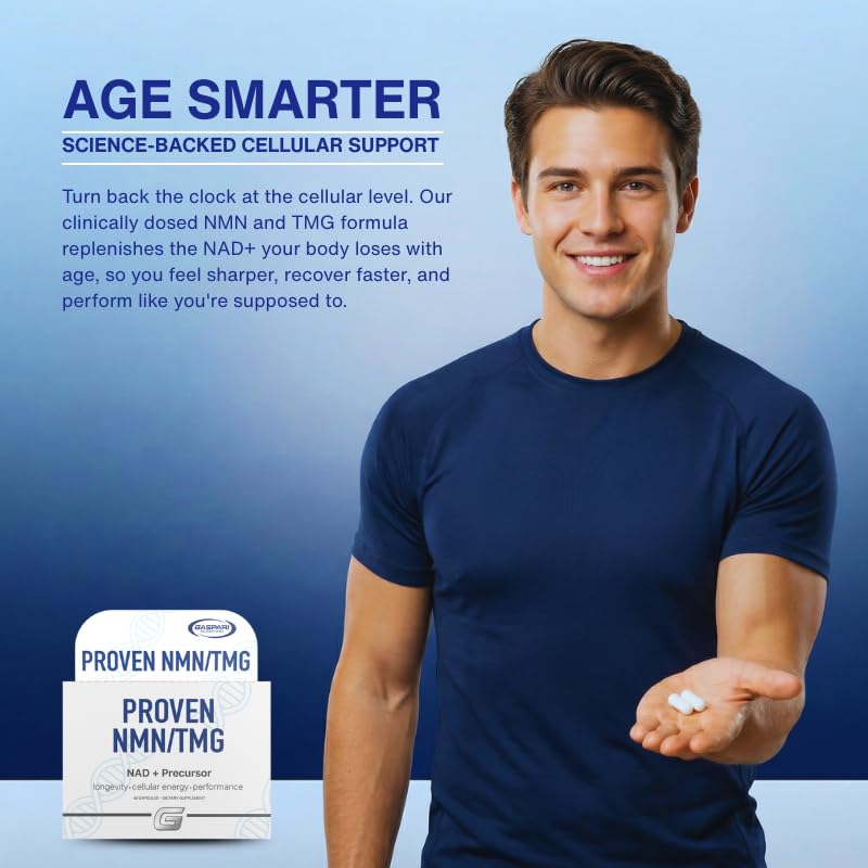 Gaspari Nutrition Proven NMN & TMG Supplement Powder 5