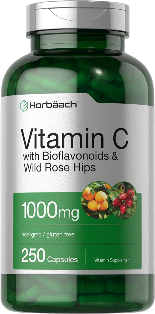 Horbäach Vitamin C 1000mg Capsule, 250 Capsules