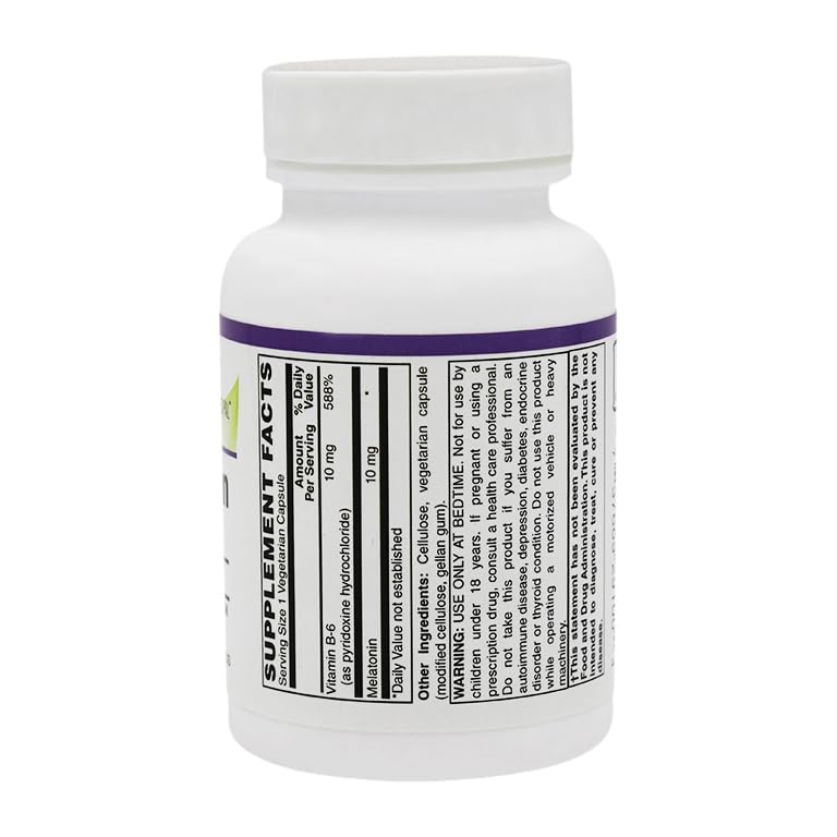 BariatricPal Melatonin Delayed-Release 10mg Capsule, 60 Count