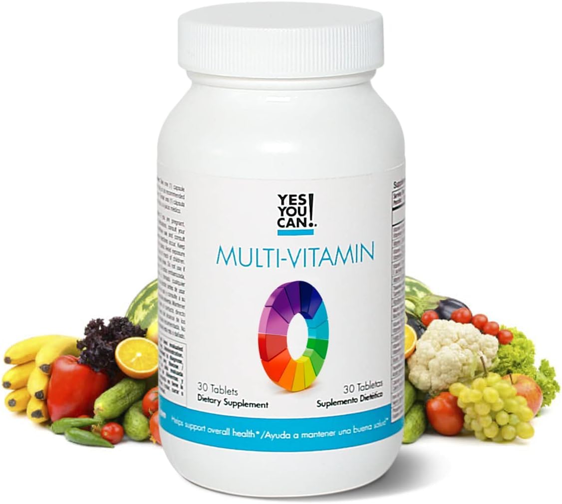 Yes You Can! Daily Multivitamins for Men and Women Tablet 30 Tablets