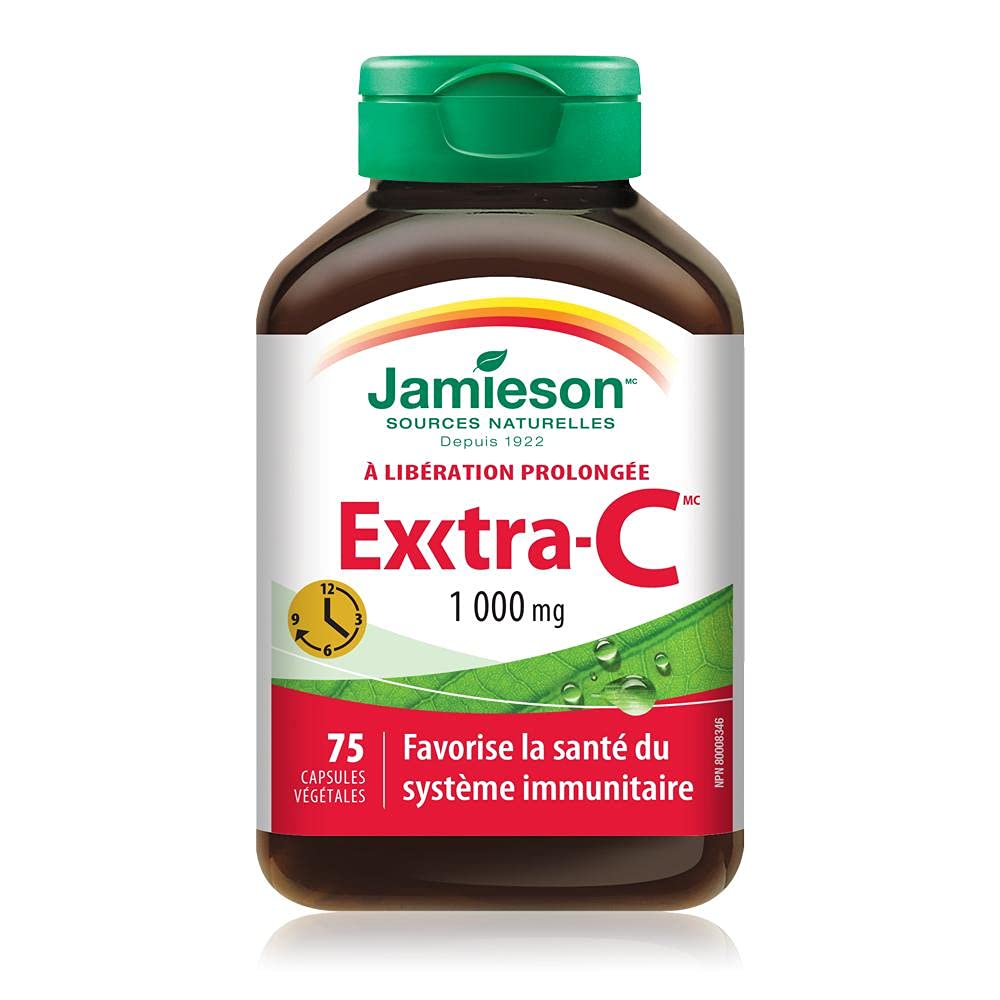 Jamieson Exxtra-C 1000 mg Capsule, 75 Count