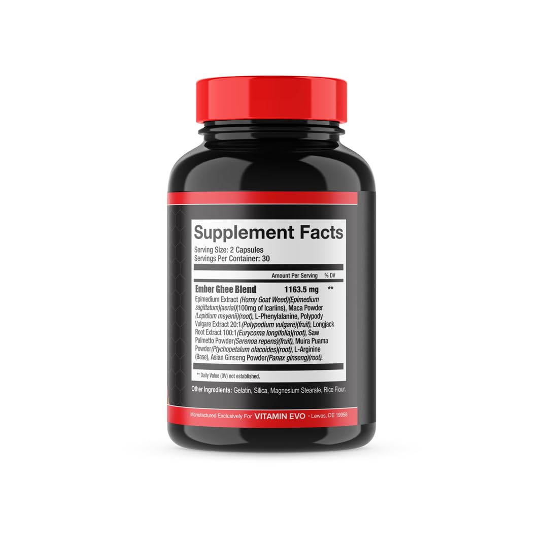 Vitamin Evo Ember Ghee Capsules 120 Capsules