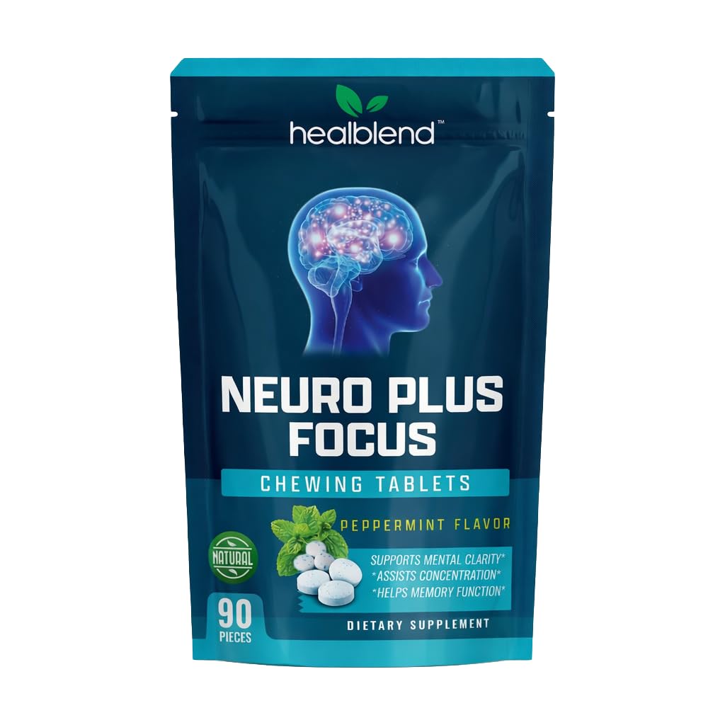 Healblend Neuro Plus Focus Chewing Tablet 1 Count