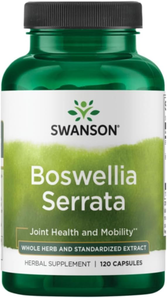 Swanson Boswellia Serrata (Standardized) 200 Milligrams, 120 Capsules