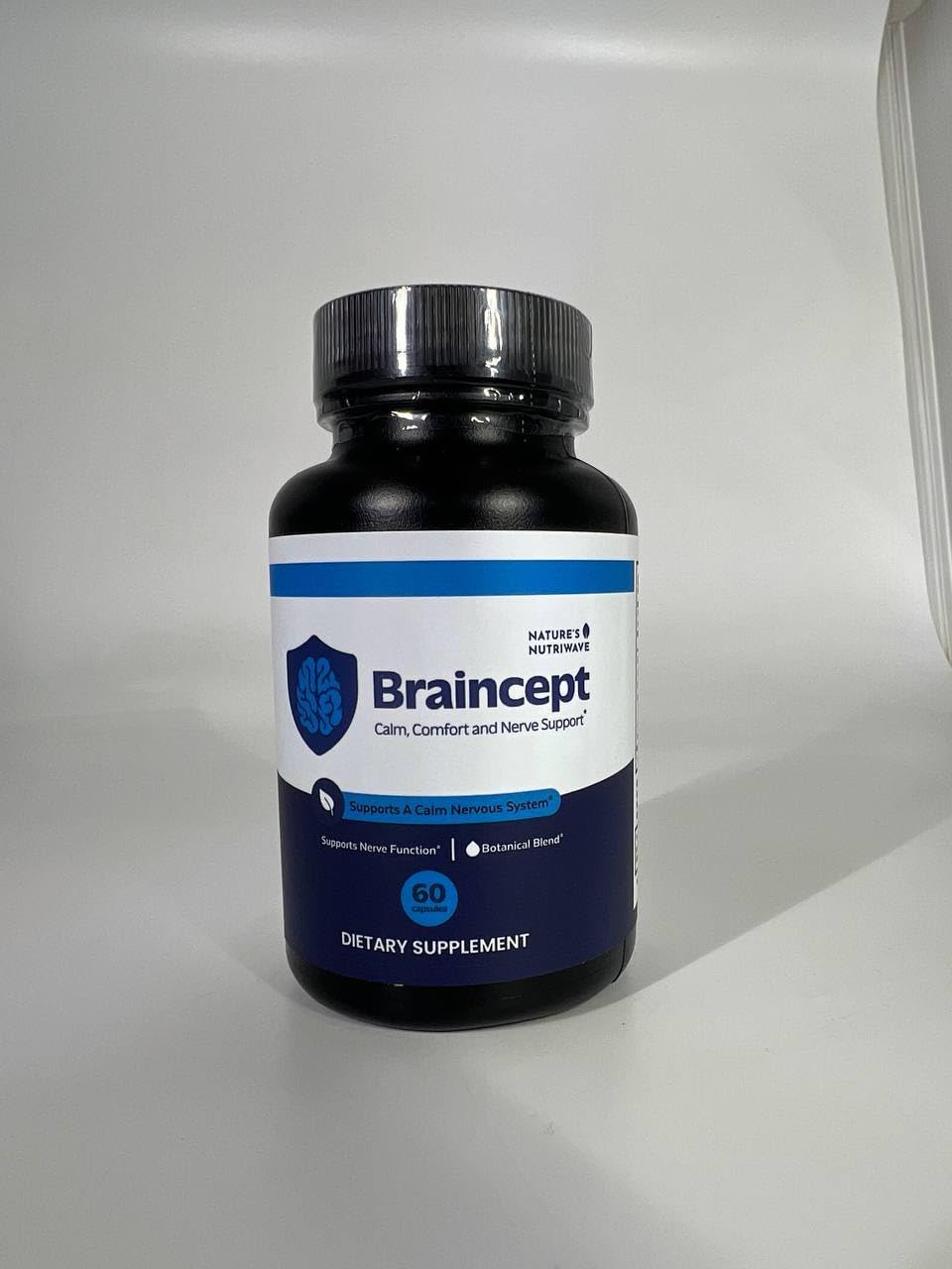 Nature’s NutriWave Braincept Bacopa, Rhodiola & Panax Ginseng Capsules, 180 Capsules