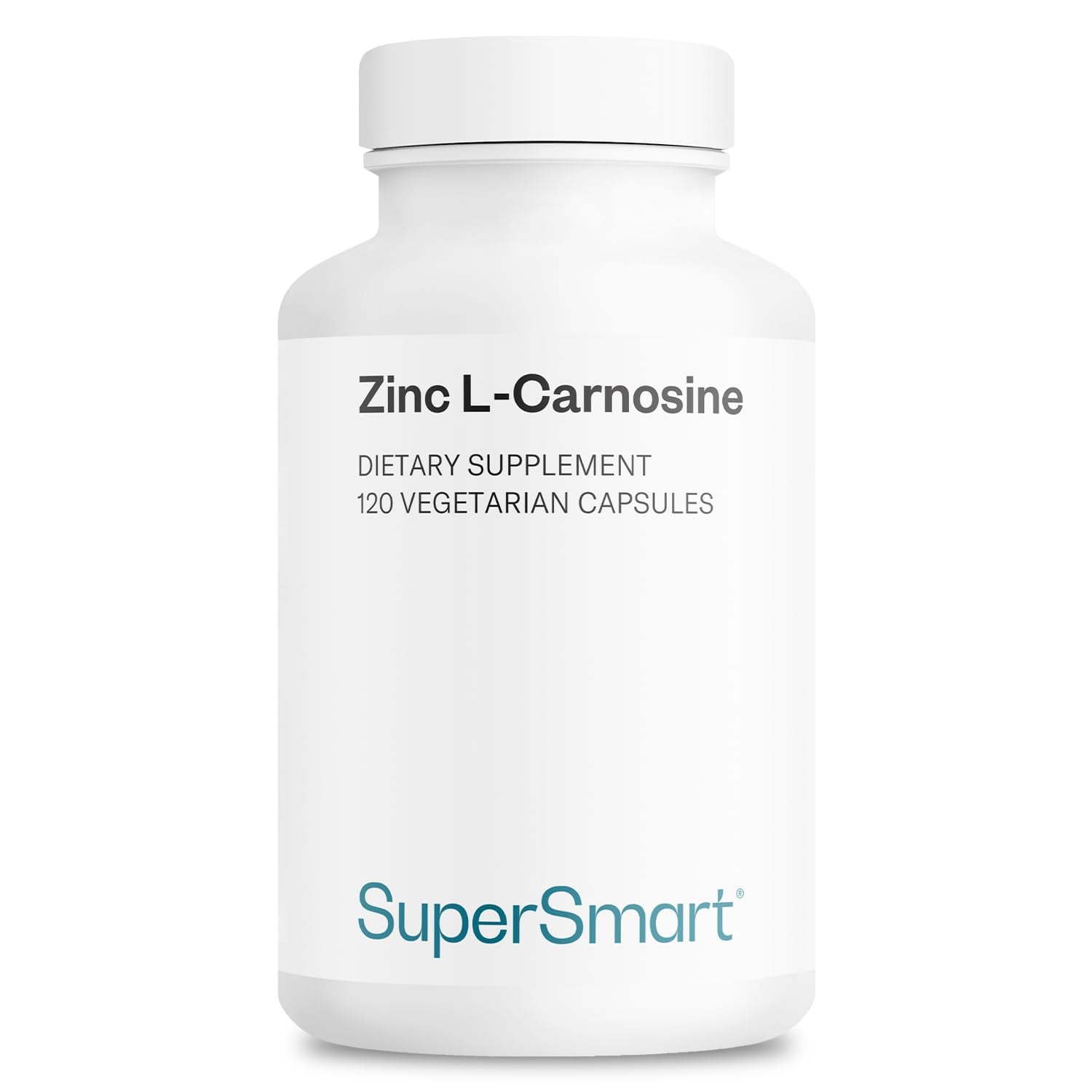 Supersmart Zinc L-Carnosine 75mg per Day Capsule, 120 Capsules