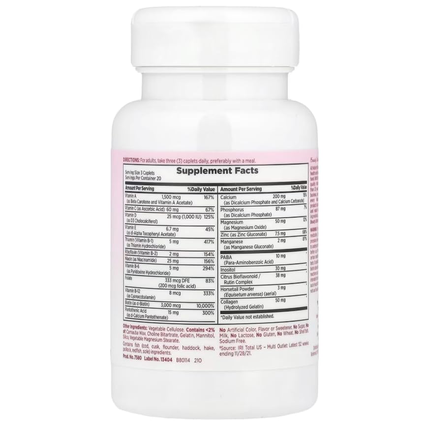Nature's Bounty Hair, Skin and Nails Caplets 360