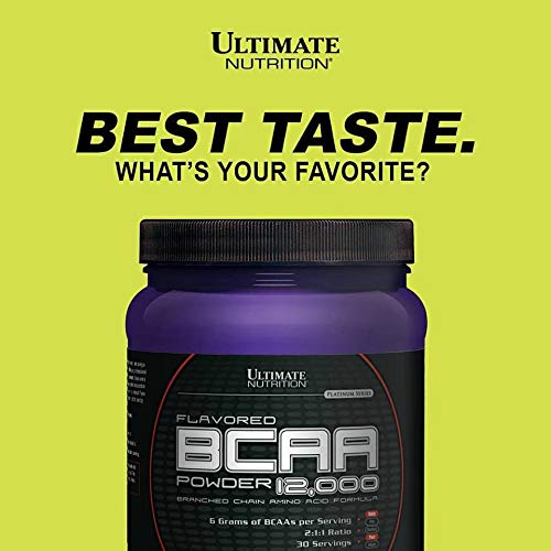 Ultimate Nutrition Flavored BCAA Powder Lemon Lime 16.1 oz