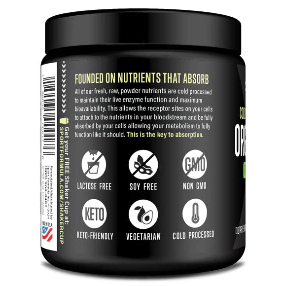 Sport Formula 99 Organic Greens Superfood Powder, 5.92 oz