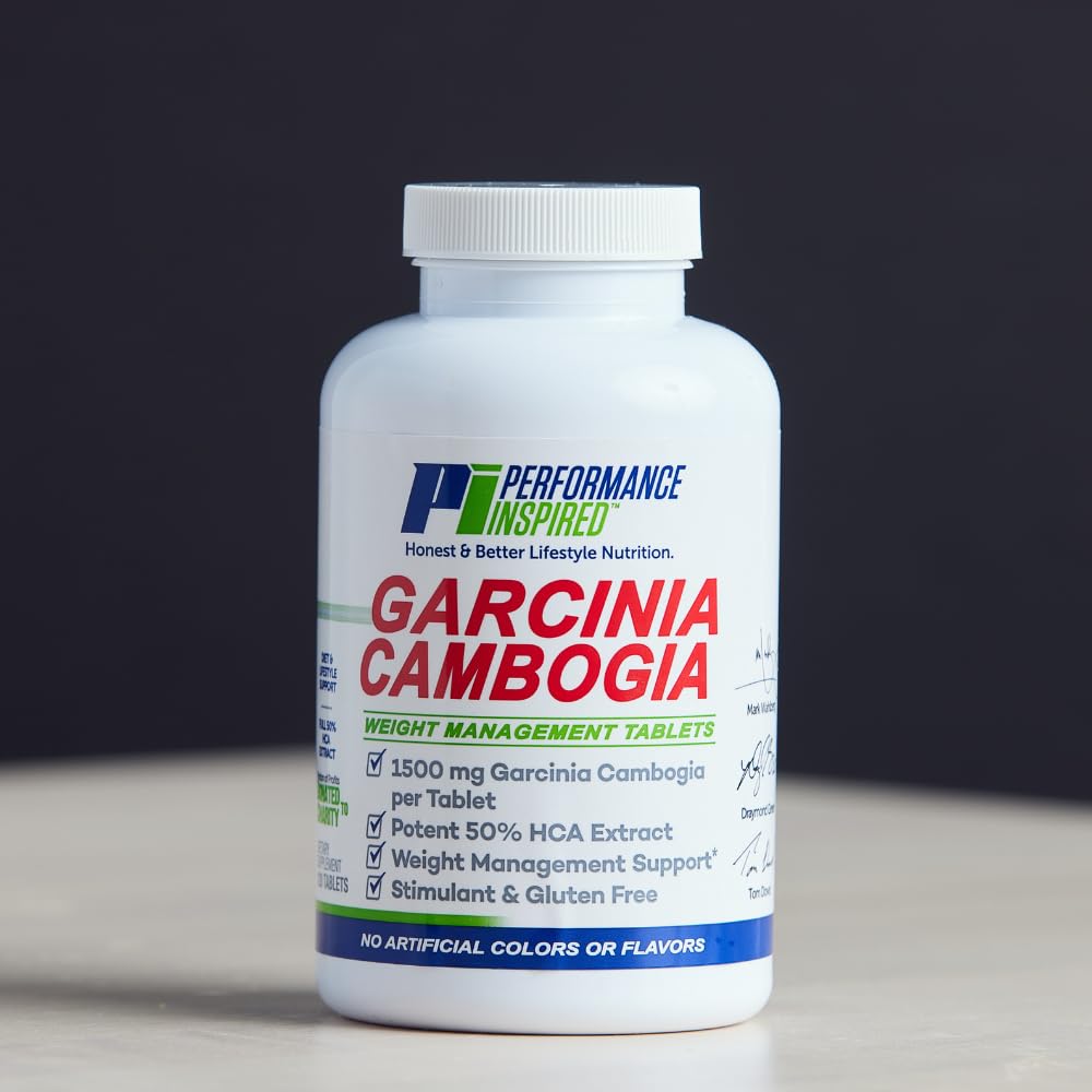 Performance Inspired Garcinia Cambogia 1500mg Tablet, 120 Count