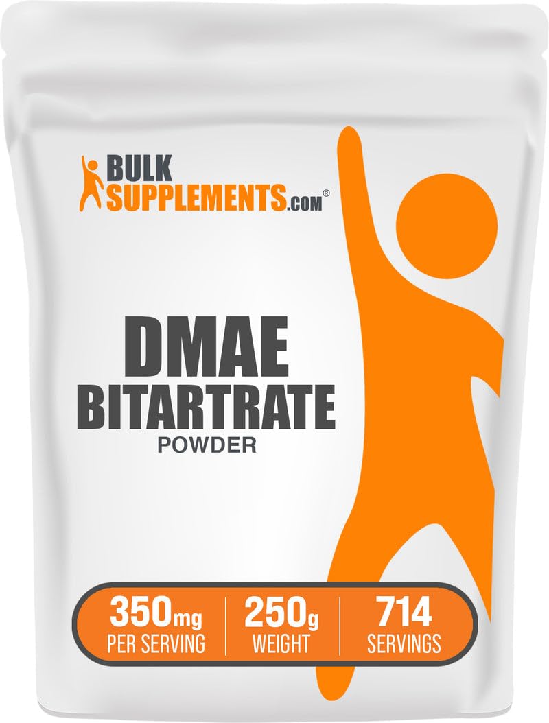 BulkSupplements DMAE Bitartrate Powder 8.82 oz