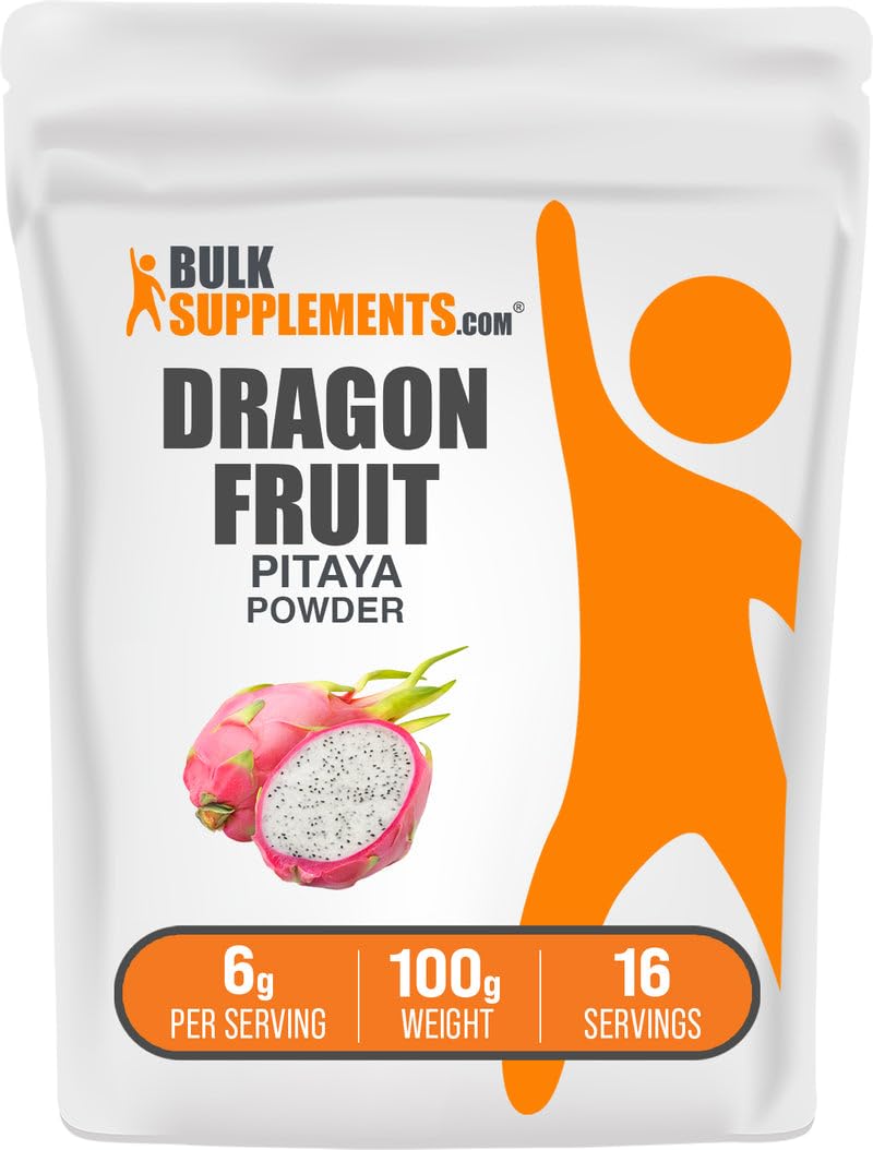 BulkSupplements Dragon Fruit Powder Powder, 3.53 Ounce