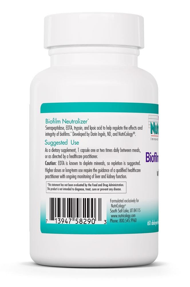 Allergy Research Group NutriCology Biofilm Neutralizer 60 Capsules