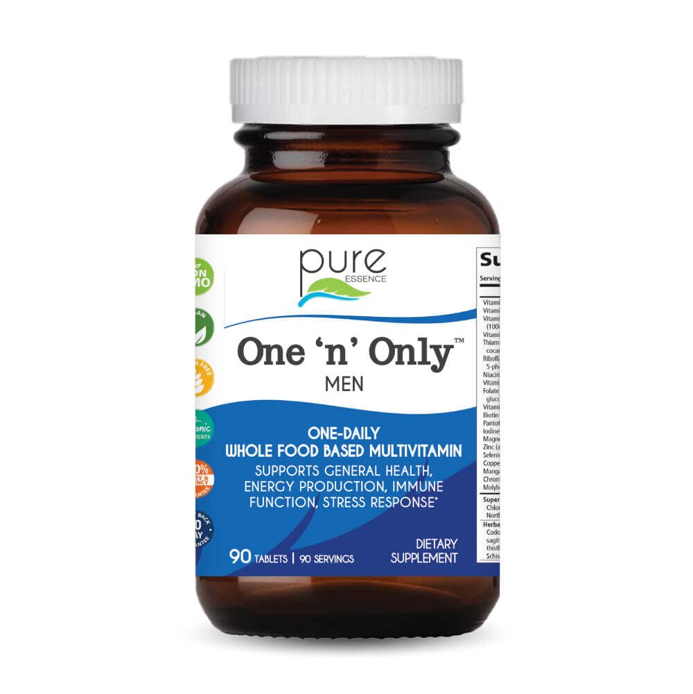 Pure Essence Labs One N Only Multivitamin for Men Tablet, 90 Tablets