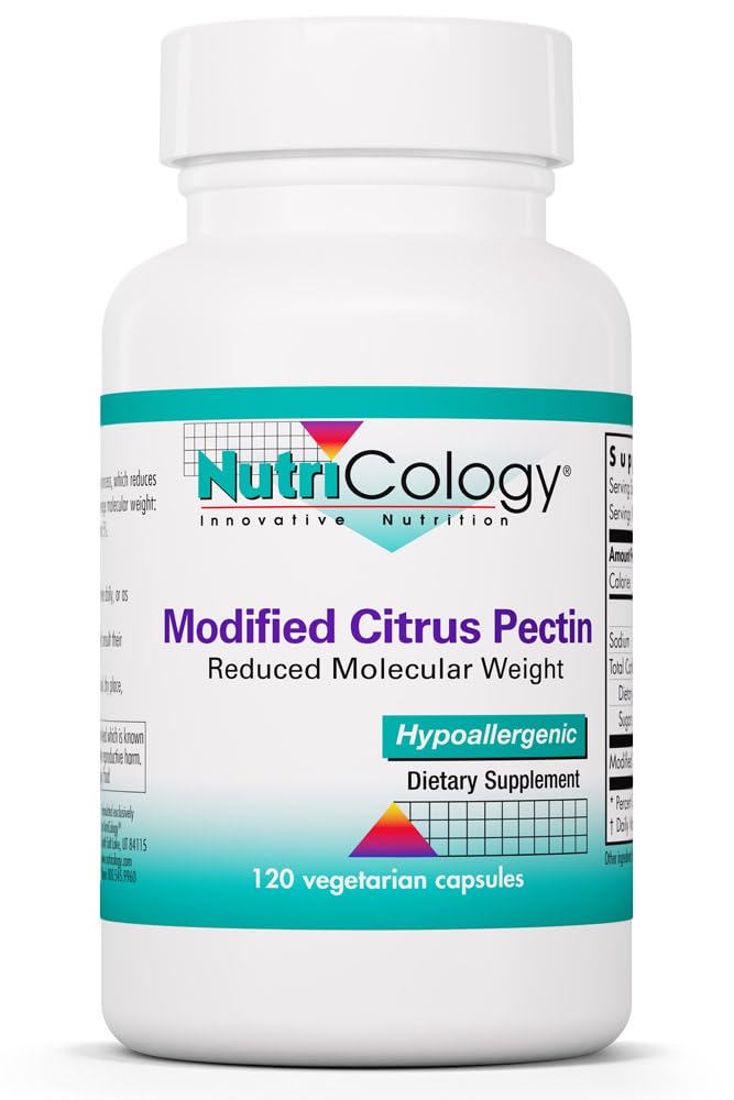 Allergy Research Group Nutricology Modified Citrus Pectin 120 Capsules