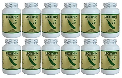Lecithin 1200mg Softgel, 200 Softgels