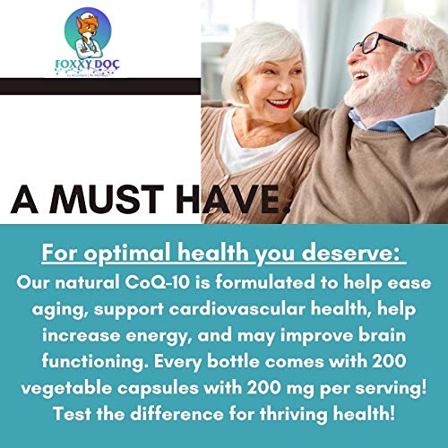 Dr. Valerie Nelson CoQ10 Capsules 200 Count