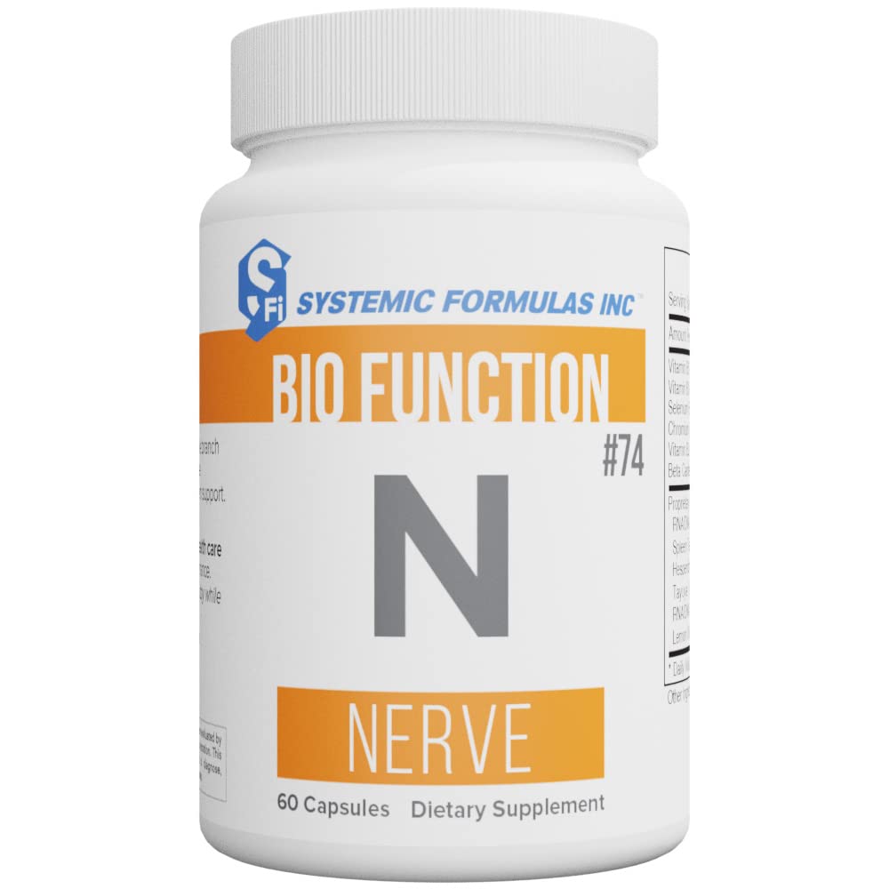 Systemic Formulas Nerve Capsules, 60 Capsules