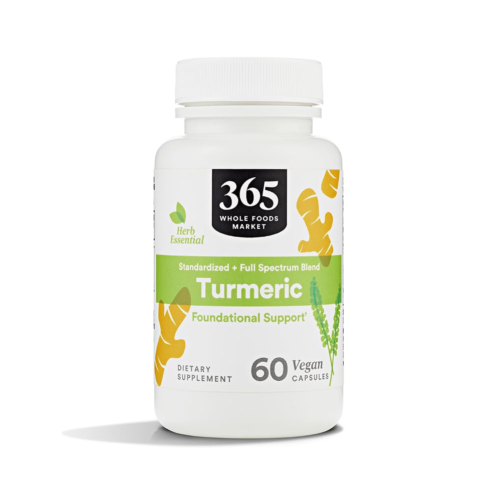 365 by Whole Foods Market Turmeric Capsules 60 Count