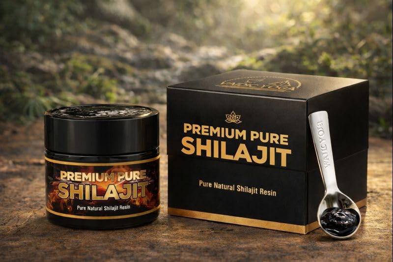 Vaidic Yoga Premium Pure Shilajit Softgel 1 Count